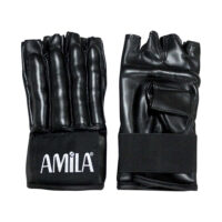 Γάντια σάκου Πυγμαχίας δερμάτινα S Amila 43691