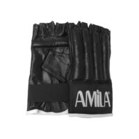 Γάντια σάκου Πυγμαχίας δερμάτινα M Amila 43698