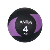 Μπάλα Medicine Ball Original Rubber 4kg Amila 44638
