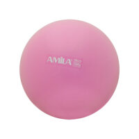 Μπάλα Γυμναστικής Pilates 19cm Ροζ Amila 95803