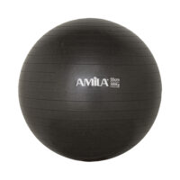 Μπάλα Γυμναστικής AMILA GYMBALL 55cm Μαύρη 48412