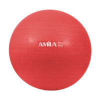 Μπάλα Γυμναστικής AMILA GYMBALL 65cm Κόκκινη Bulk 48441